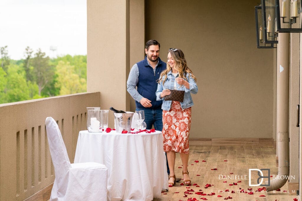 Proposal Photography Chateau Elan