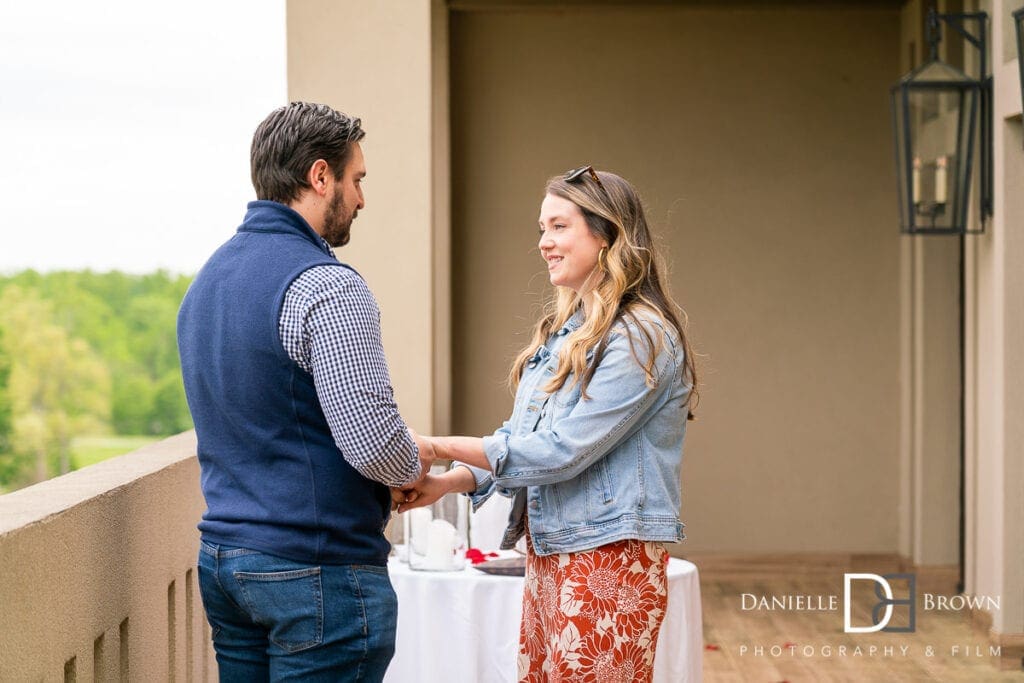 Proposal Photography Chateau Elan