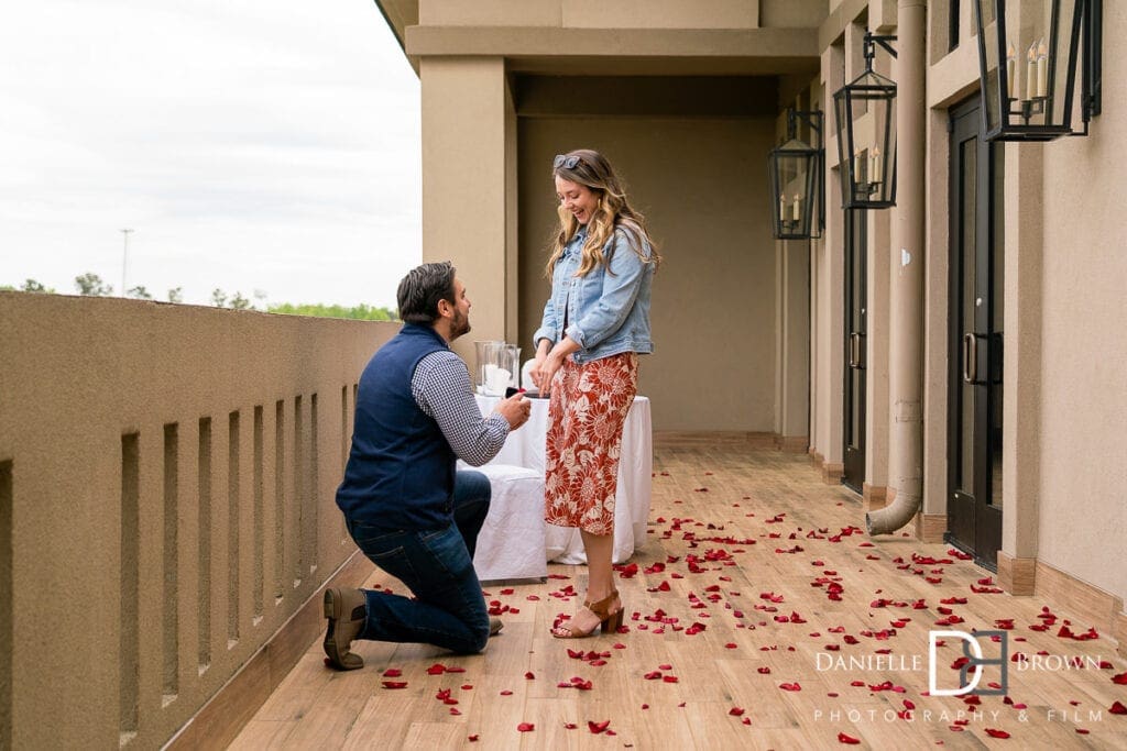 Proposal Photography Chateau Elan