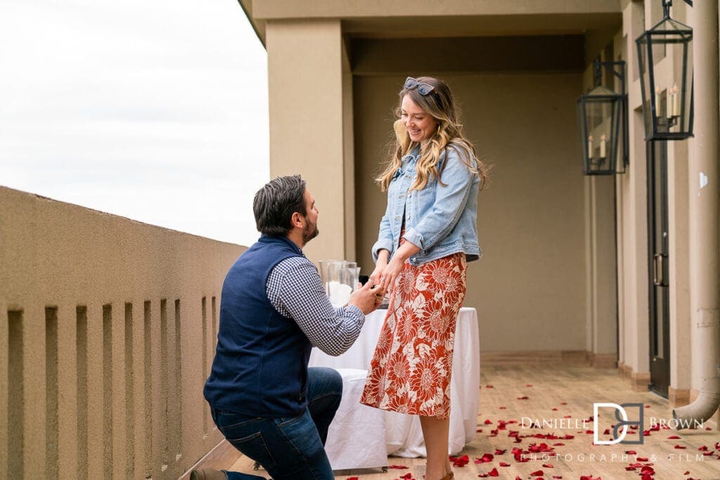 Proposal Photography Chateau Elan