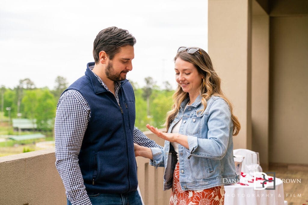 Proposal Photography Chateau Elan