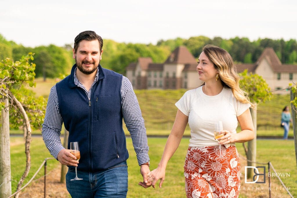 Proposal Photography Chateau Elan