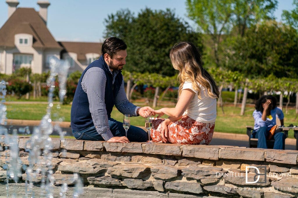 Proposal Photography Chateau Elan