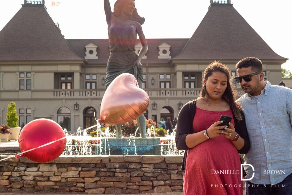 chateau elan proposal photography