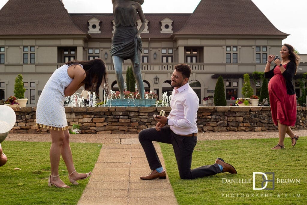 chateau elan proposal photography