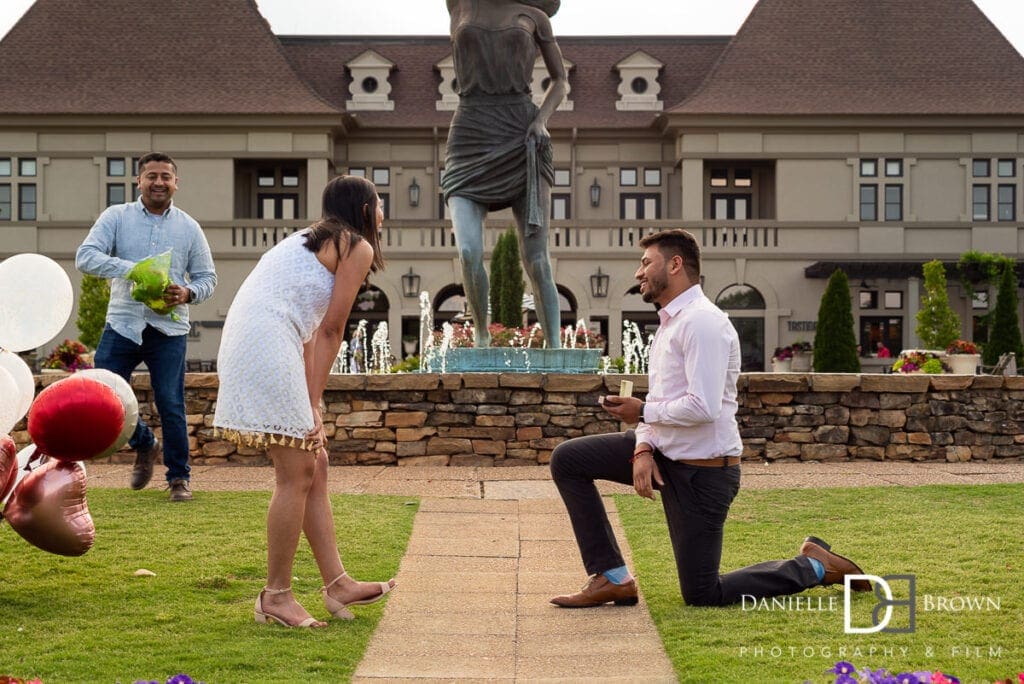 chateau elan proposal photography