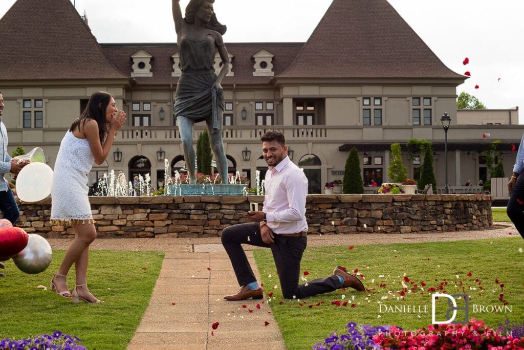 chateau elan proposal photography