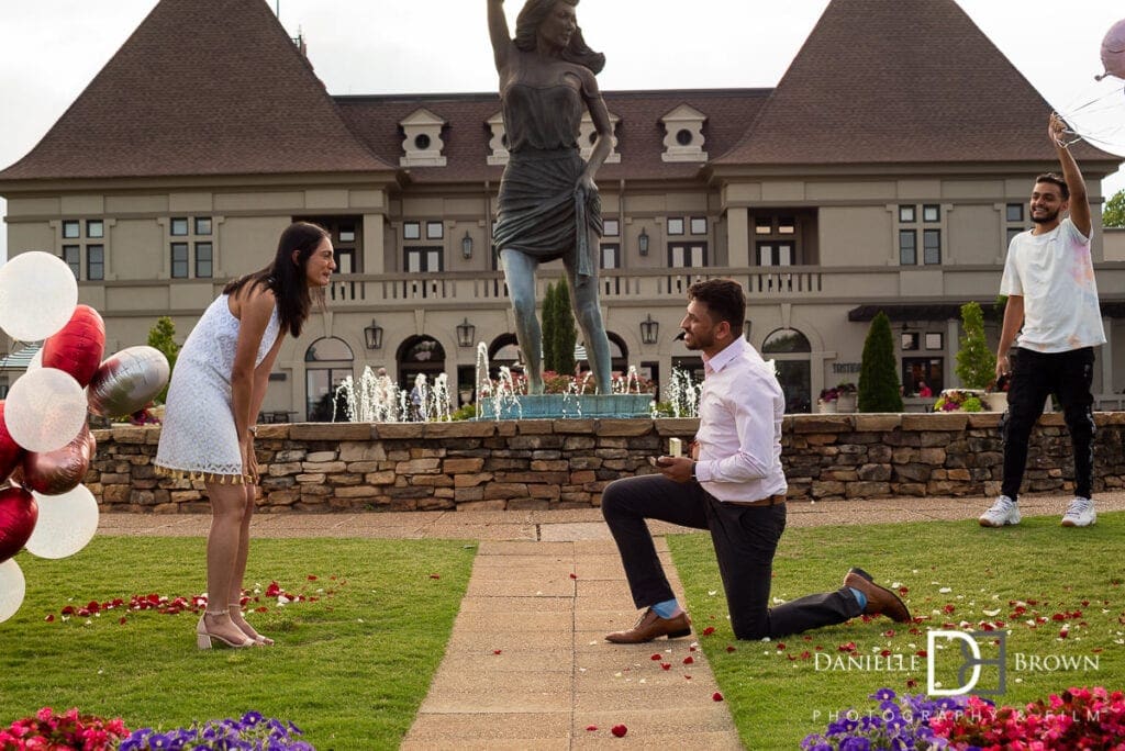 chateau elan proposal photography