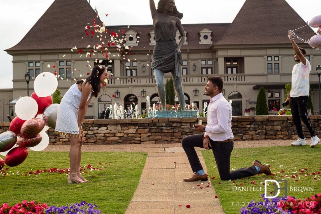 chateau elan proposal photography