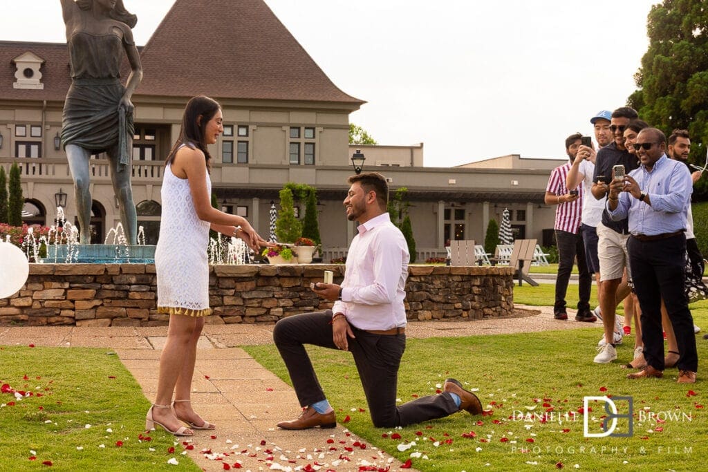 chateau elan proposal photography