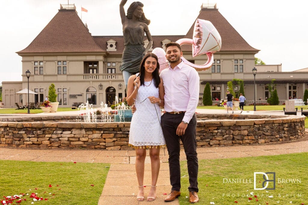 chateau elan proposal photography