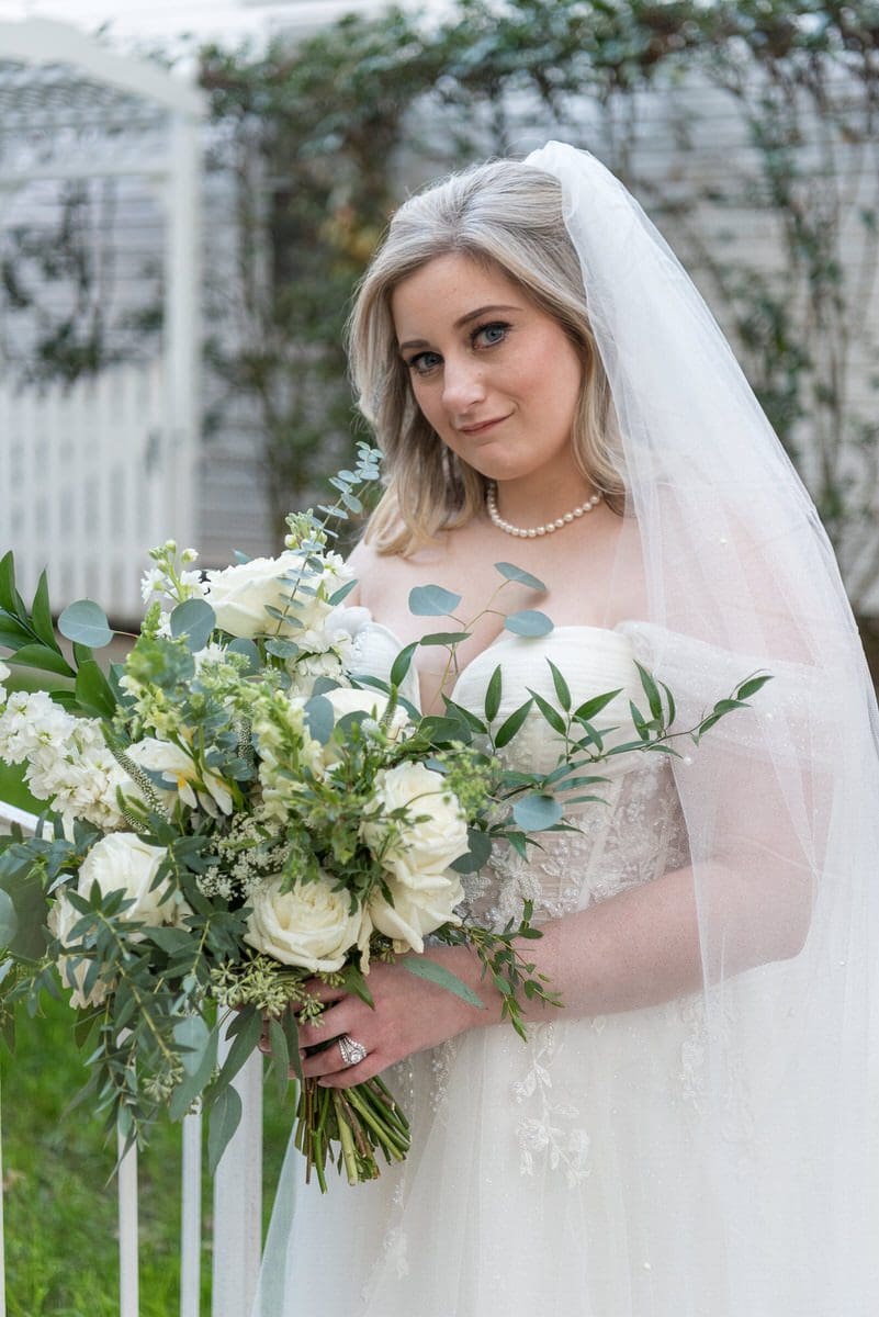 Atlanta Wedding Photographer FAQ - bride portrait with bouquet