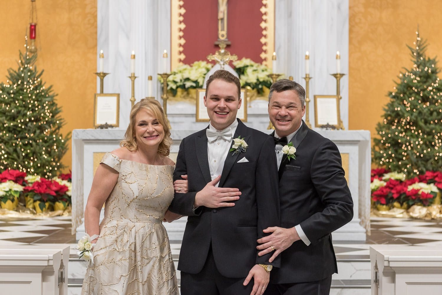 Atlanta Wedding Photographer FAQ - family formals, groom with parents