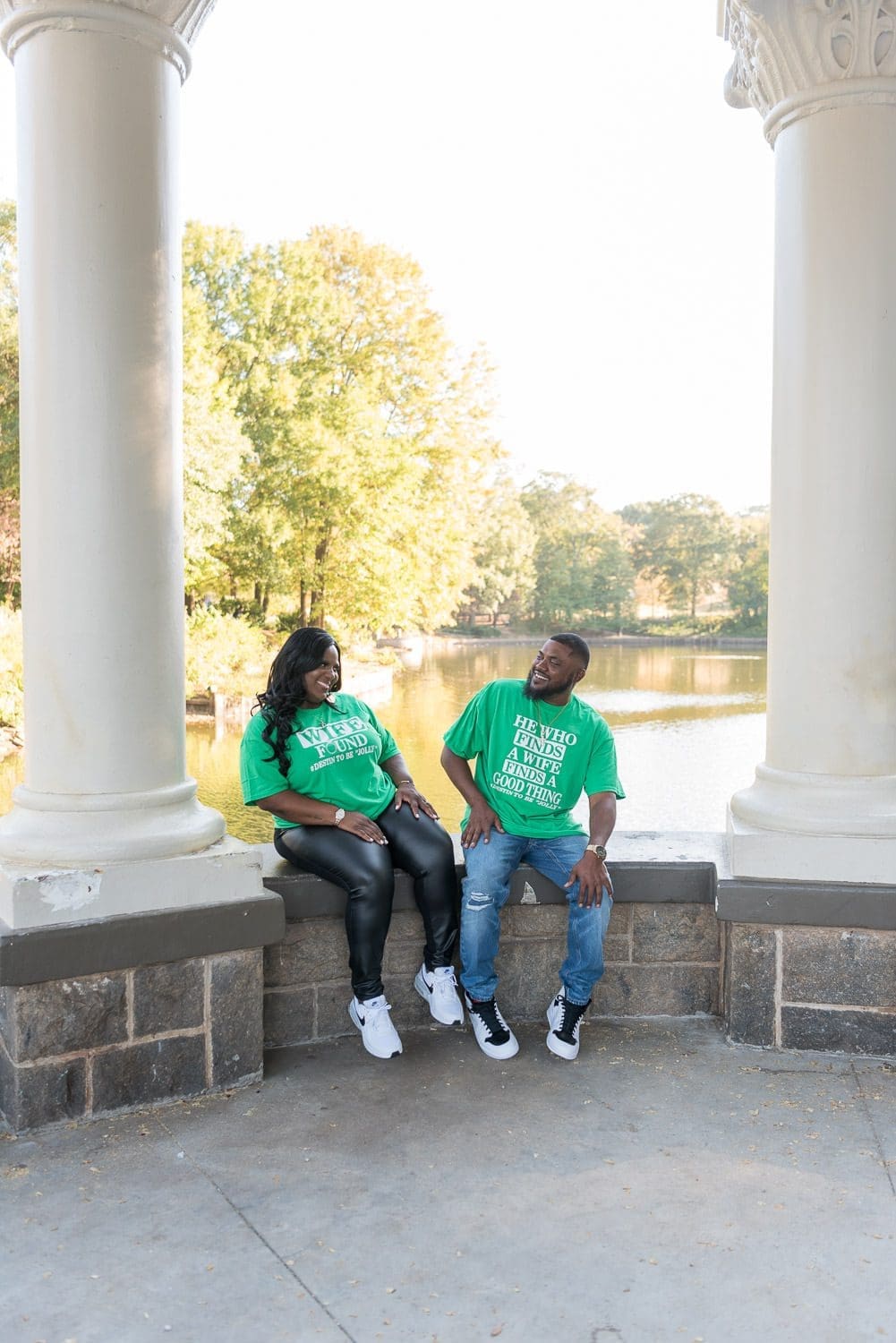 Atlanta Wedding Photographer FAQ - Piedmont Park engagement session, outfit changes/different wardrobe looks