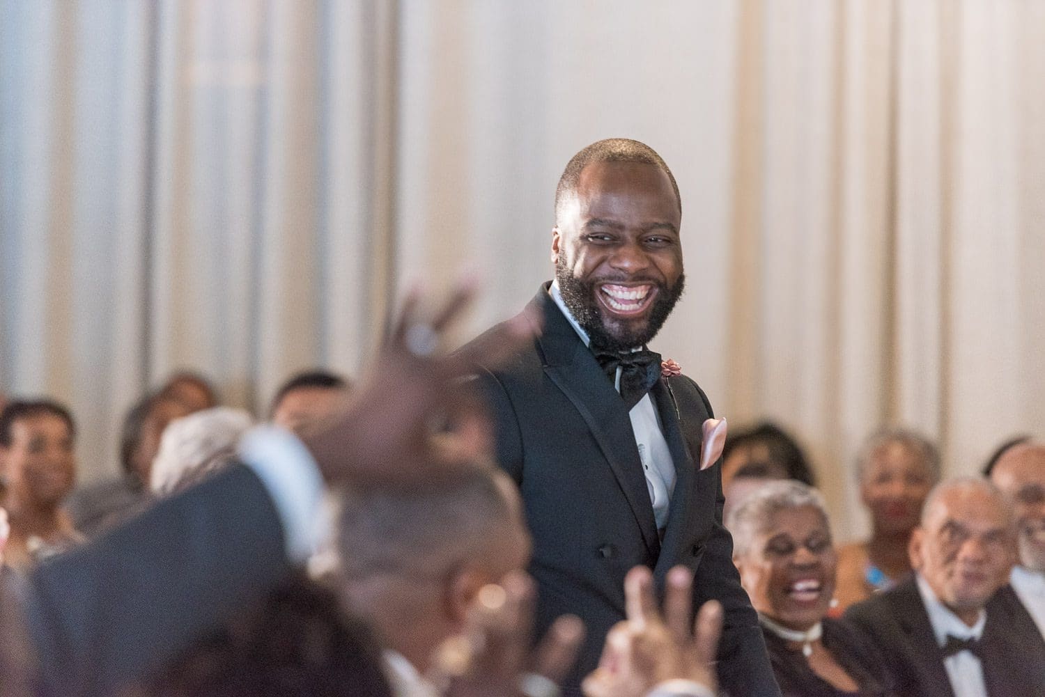 Atlanta Wedding Photographer FAQ - groom walking down the aisle